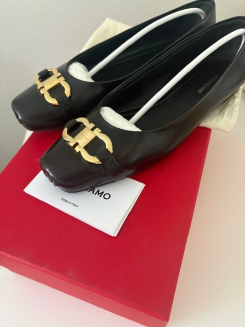 Ferragamo Gancini Ballet Flat